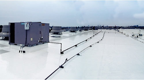 Retechado Sobre Lámina GreenFlex Waterproofing Presentacion